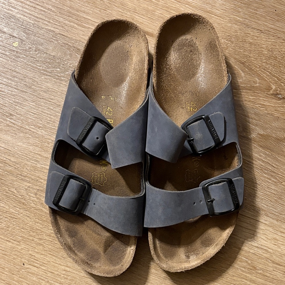 Birkenstock Blue Double-Strap Sandals 42